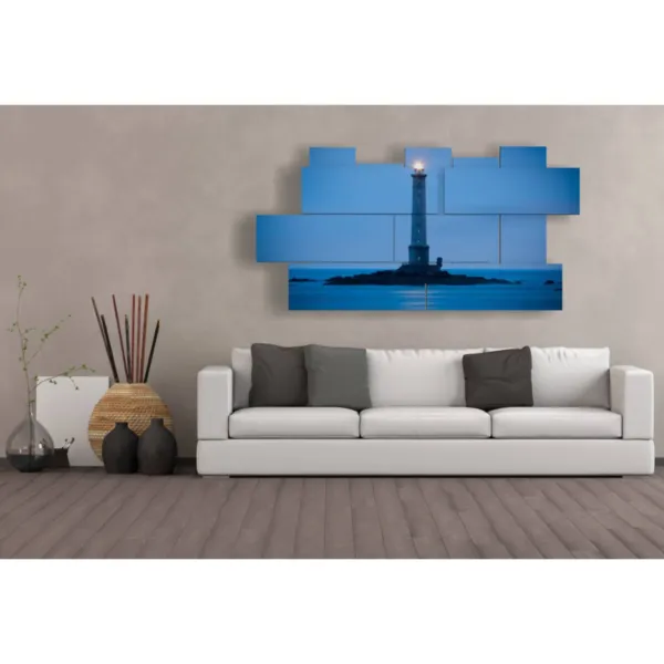 cuadros, torre, faro, diseño