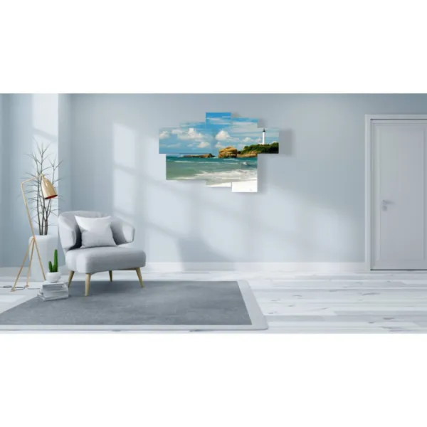 peintures de paysages avec un phare