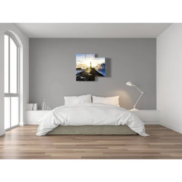 decorazione quadri fari sul mare