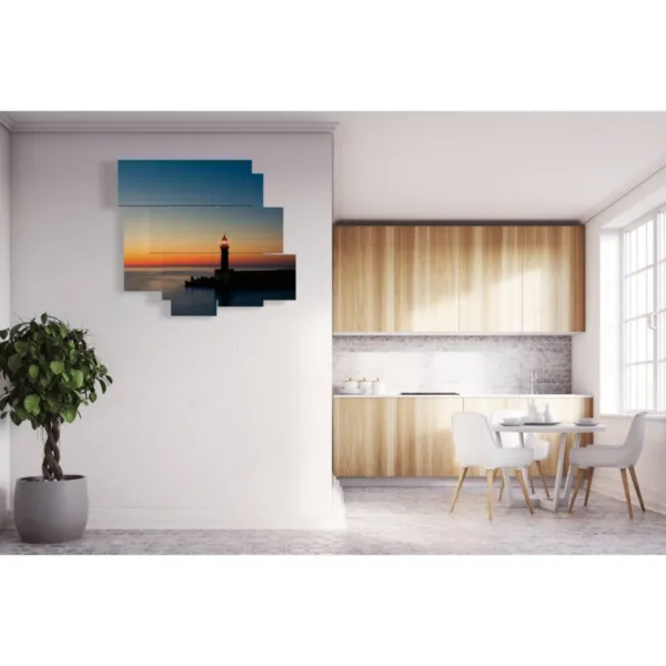 decorazione faro nel mare