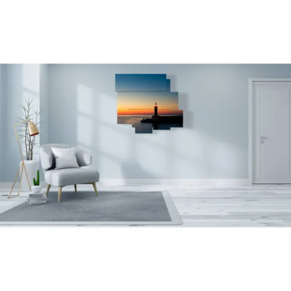 design interni faro nel mare