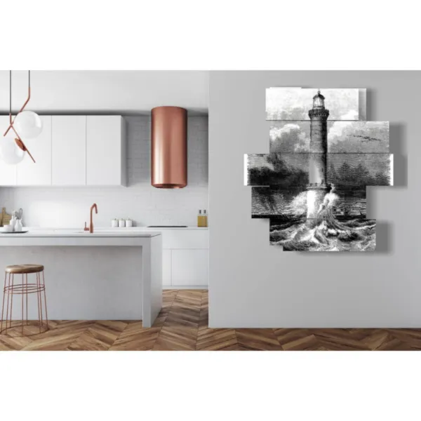 Cuadro decorativo con faro