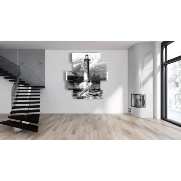 quadro dipinto con faro