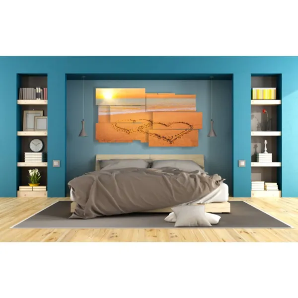 Decoración con arena