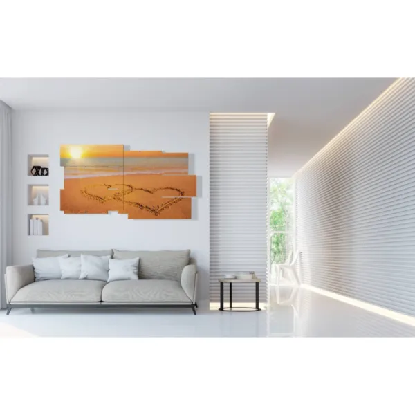 design interni con sabbia