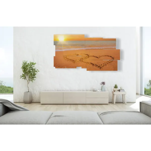 quadro con sabbia personalizzato