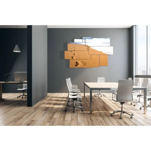 tableaux dans le style plage sable mouvement