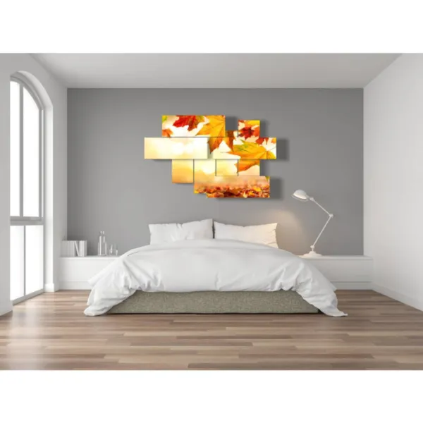 mobilier d''automne avec du soleil