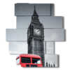 quadri London Bus e Big Ben