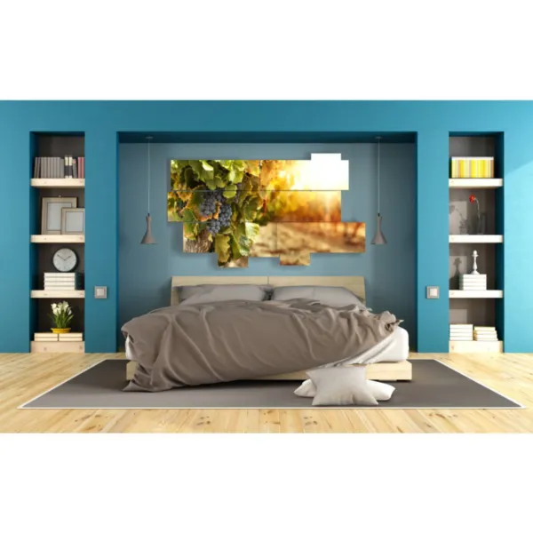 Autumn poster printed on canvas