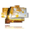 modern paintings with trees yellow leaves - version: 9 pannelli 164x114cm