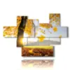 modern paintings with trees yellow leaves - version: 7 pannelli 173x117cm