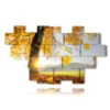 modern paintings with trees yellow leaves - version: 20 pannelli 253x148cm