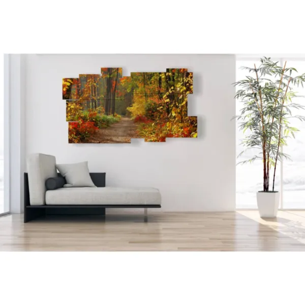 Autumn decoration in the mountains