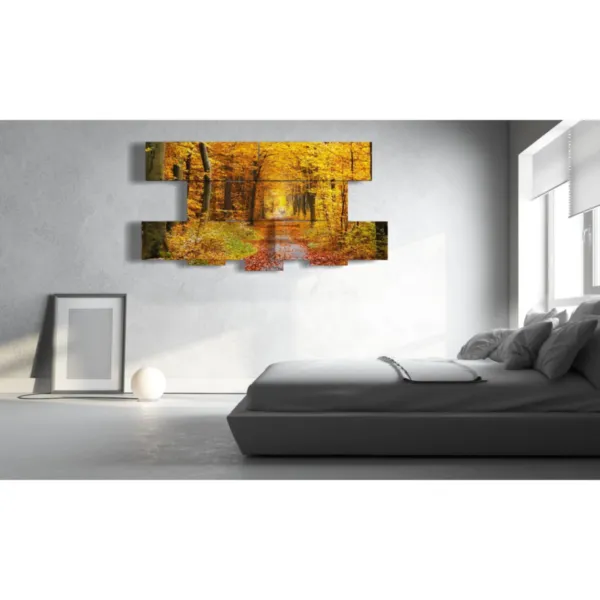 Autumn forest prints