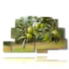 tableaux d oliviers modernes - version: 9 pannelli 173x103cm