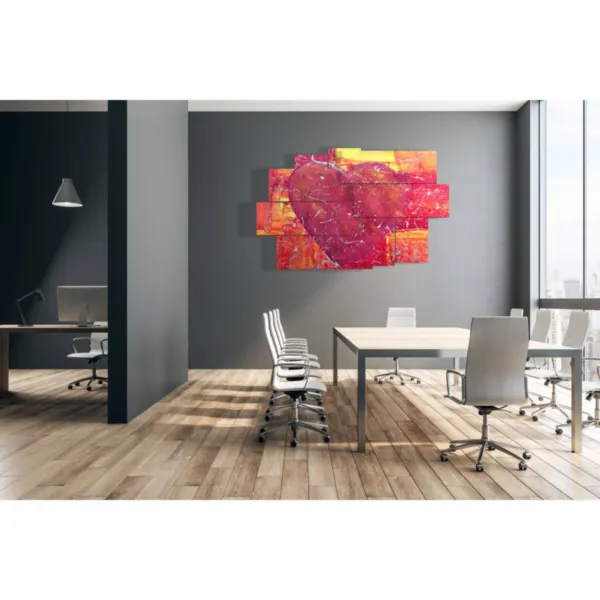 Murali cuore: mural cœur