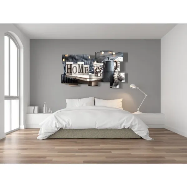 stampe decorative con scritta home