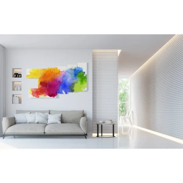 quadri decorativi azzurri