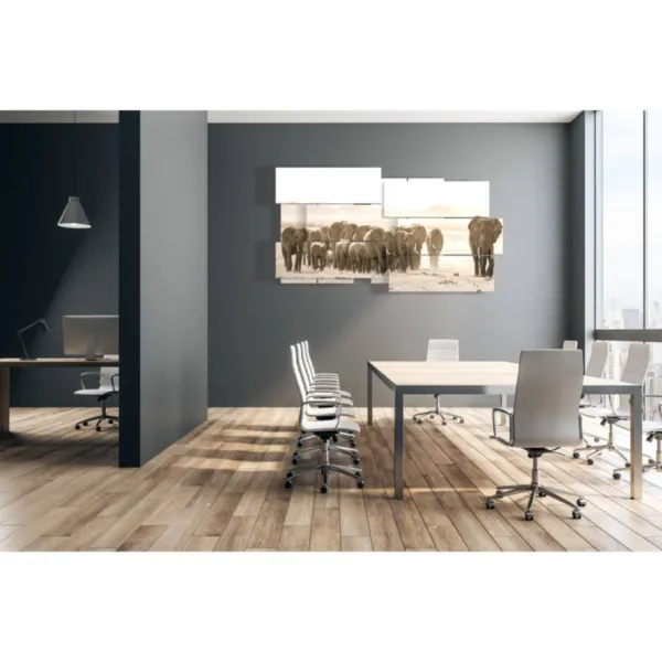 Afrikanische Elefantenkunst