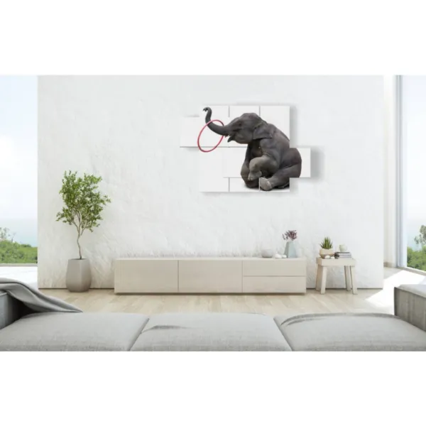 arte elefanti divertenti