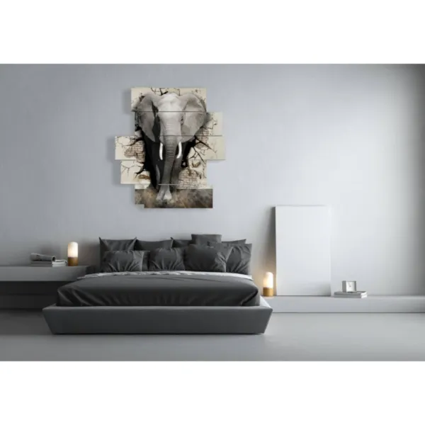 prints with elephants for children