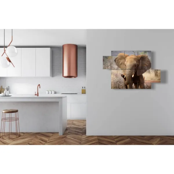 décoration éléphant triste