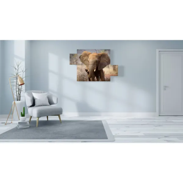 Art with Sad Elephants