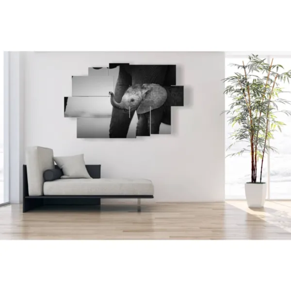 Drucke mit Dumbo, dem Elefanten.