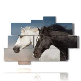 peintures avec des chevaux