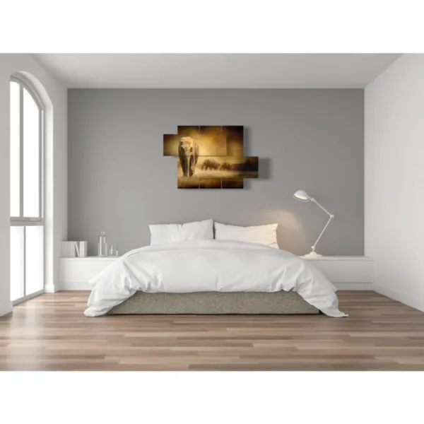 póster de elefante africano