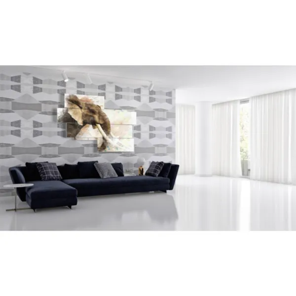 cuadro con impresión de elefante indio