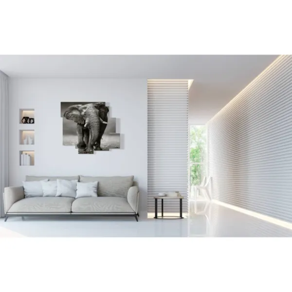 design interni con elefanti indiani