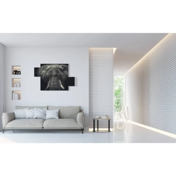 modern elephant print