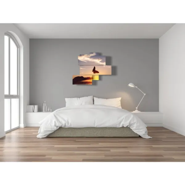 decoración de mariposa estilizada