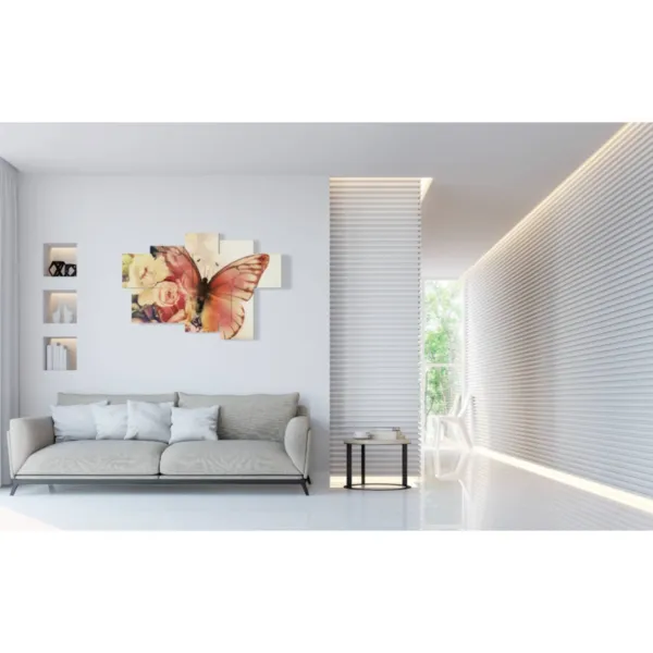 arte de mariposas abstractas