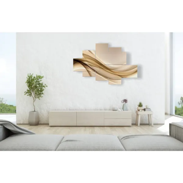 Moderne beige Gemälde für das Wohnzimmer