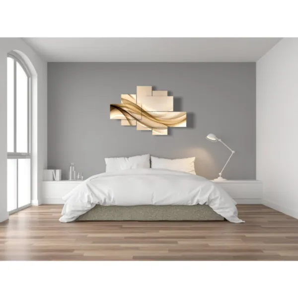 Moderne Wandbilder in Beige