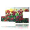 painting with pictures of painted poppies - version: 8 pannelli 173x100cm