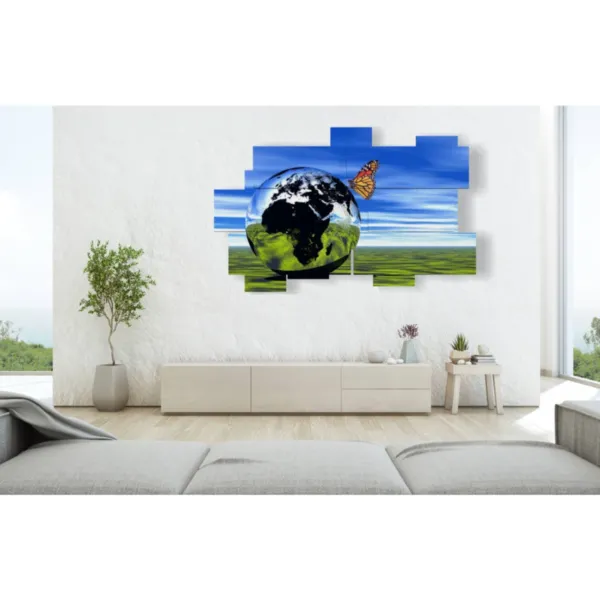 Modern 3D butterfly paintings