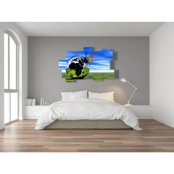 décorations en papillons 3D