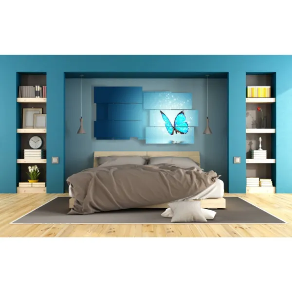 décorations avec des papillons rares