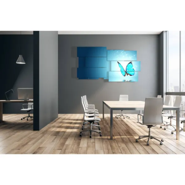 Decor with rare butterflies