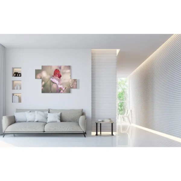 impressions de papillons rouges