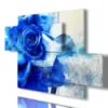 stampa quadro rose blu
