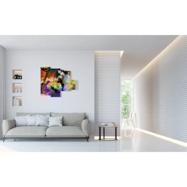 cuadros con mariposas estivales