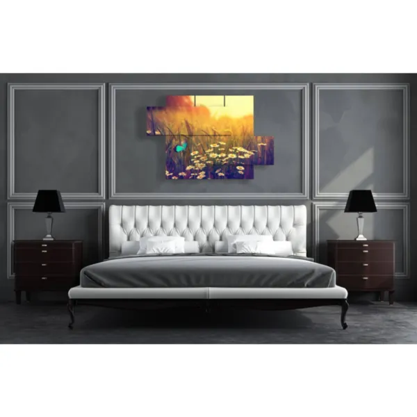 décorations avec des tableaux de papillons 3D