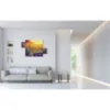 Interior design with 3D butterfly paintings