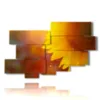 painting with sun kissed flower - version: 10 pannelli 188x117cm