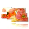 painting with hand painted wildflowers photos - version: 9 pannelli 180x103cm